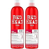 Bed Head by TIGI Urban Antidotes Resurrection Shampoo and Conditioner for Damaged Hair 25.36 fl oz 2 count