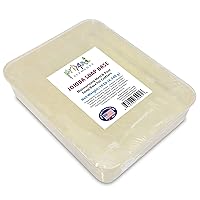 Primal Elements Jojoba Oil Soap Base - Moisturizing Melt and Pour Glycerin Soap Base for Crafting and Soap Making, Vegan, Cruelty Free, Easy to Cut - 10 Pound