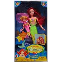 Mattel - DISNEY - The Little Mermaid : LET'S SWIM Ariel & Merbaby
