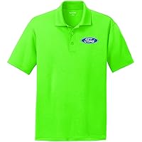 Ford Oval Textured Polo Pocket Print