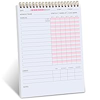 Fitness Journal Workout Planner Notepad For Women & Men Weight Loss ,Daily Gym ,Exercise Goals ,Bodybuilding Progress ,Wellness Tracker ,6.7 X 9.4 inches, 60 sheets