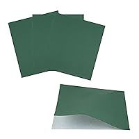 Restaurantware Bag Tek 10 x 9 Inch Double Open Bags 100 Large Deli Paper Sheets - Disposable Greaseproof Forest Green Paper Deli Wrap Liners For Snacks Cookies And More