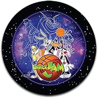 Silver Buffalo Space Jam Toons and Monsters, Paper Plates Cups Napkins Party Pack Set, 60 Piece