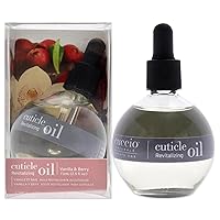 Naturale Cuticle Oil - Vanilla & Berry Revitalizing Hydrator - Repair Skin & Nails - Paraben & Cruelty-Free - 2.5 Oz