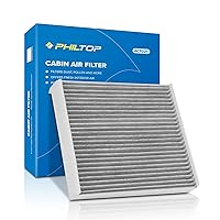 PHILTOP Cabin Air Filter, ACF021 (CF12150) Replace for Expedition, F150, F250, F350, F450, F550 Super Duty, Navigator, Premium Cabin Filter with Activated Carbon Filter