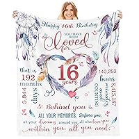 Sweet 16 Gifts for Girls Blanket 16th Birthday Gifts for Girls 16 Year Old Girl Gift Ideas 16 Birthday Gifts for Girls 16th Birthday Decorations for Girls Back in 2007 Throw Blanket 60×50In
