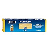 De Cecco Thin Spaghetti, Number 11, 16 oz - Pack of 5