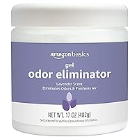 Amazon Basics Gel Odor Eliminator, Lavender, 1.06 Pound (Pack of 1)