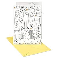 American Greetings Thank You Card from Child (Little Me)