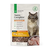 Nutra Complete Premium Chicken Cat Food - Freeze Dried Chicken Cat Food - Feline Freeze Dried Food (12 Oz)