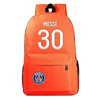Classic Casual Daypack Lionel Messi Canvas Bookbag-Lightweight PSG Rucksack Novelty Bagpack for Travel,Outdoor