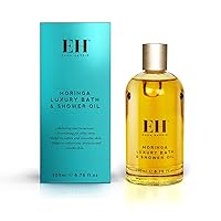 Emma Hardie Moringa Luxury Bath & Shower Oil, Shower Oil and Body Oil with Grape Seed Oil, Sweet Almond Oil, and Orange Peel Oil, Body Skin Care Products