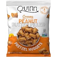 Quinn Snacks Peanut Butter Filled Pretzels, 7 Oz