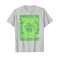 Green Lantern In Brightest Day Oath T-Shirt