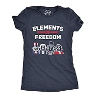 Womens Patriotic T Shirts Funny Fourth of July Tees for Women on Independence Day