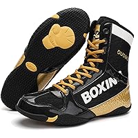 Professional Boxing Shoes Men's and Women's Breathable Wrestling Shoes Training Shoe for Adult Non Slip Fitness Sneakers