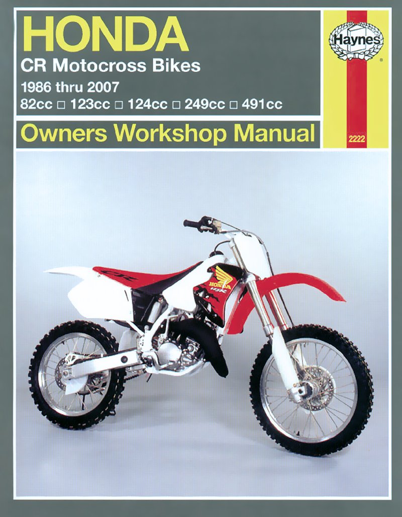 Honda CR Motocross Bikes (86 - 07) Haynes Repair Manual (Paperback)