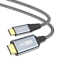 LDLrui USB C to Mini HDMI Cable 5Ft,4K@60Hz Type C to Mini HDMI 2.0 HDR Cord for Laptop,MacBook,iPad Pro,iPhone 15 Pro/15 Pro Max,Galaxy S Series,Switch,Xbox,Ps5,Steam Deck to Portable Monitor