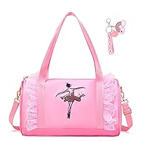 Cute Ballet Dance Bag Princess Backpack Pink Shoulder Bag Girls
