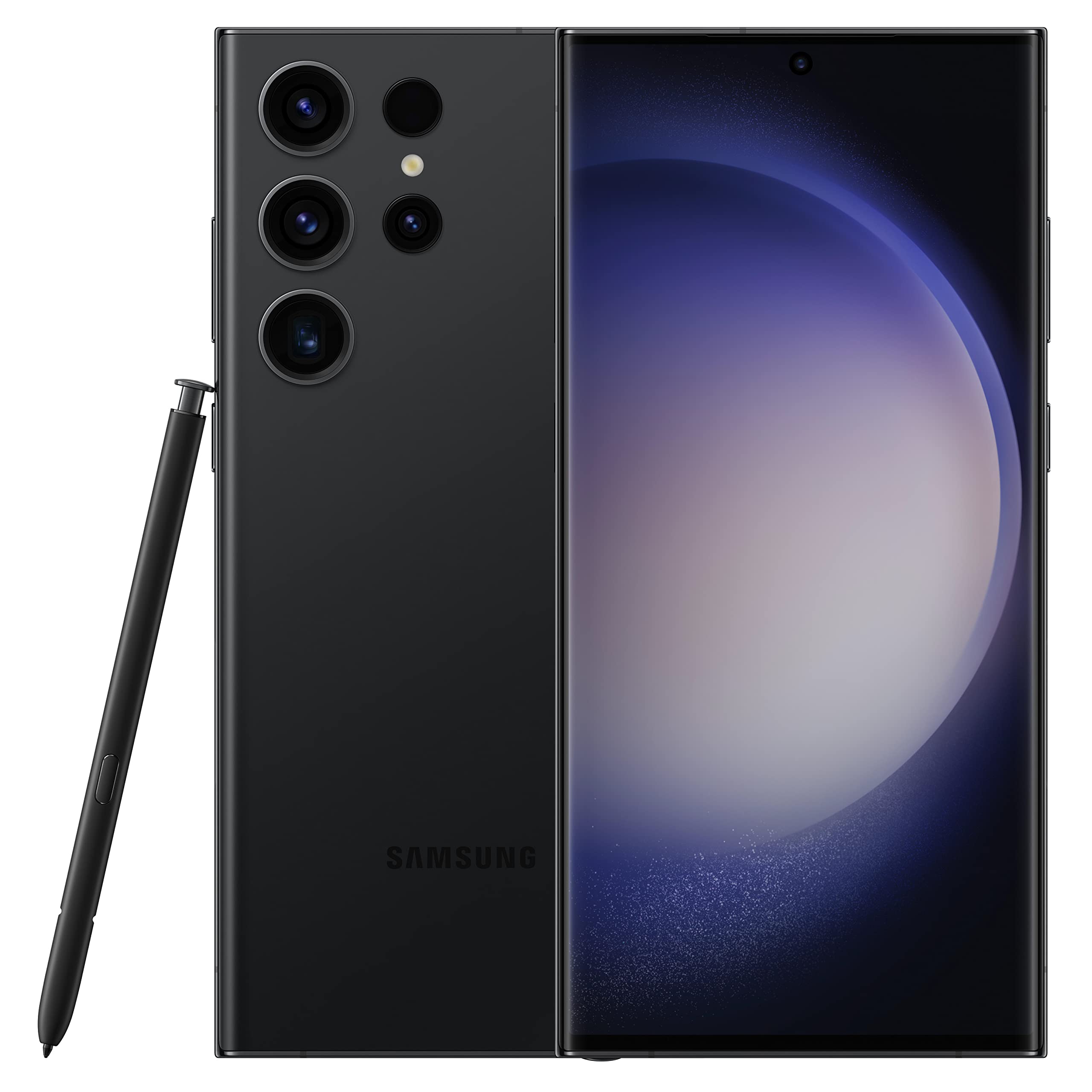Samsung Galaxy S23 Ultra Cell Phone + $100 Amazon Gift Card Bundle, Factory Unlocked Android Smartphone, 512GB Storage, 200MP Camera, Night Mode, S Pen, US Version, 2023, Phantom Black