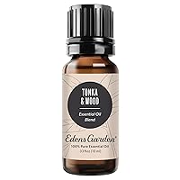 Tonka & Wood Essential Oil Blend, 100% Pure & Natural Premium Best Recipe Therapeutic Aromatherapy Blends 10 ml