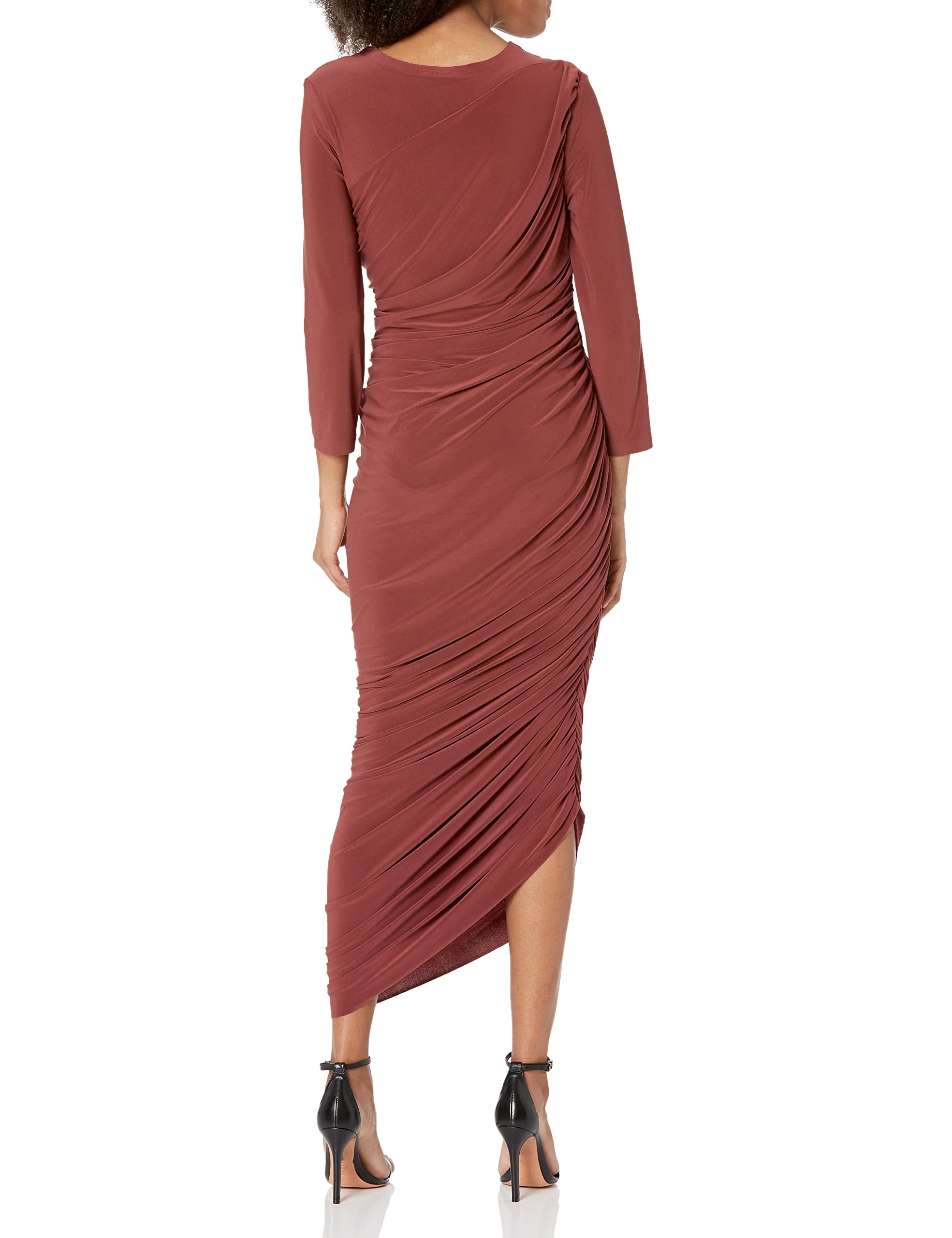 Norma Kamali Women's Long Sleeve Diana Gown