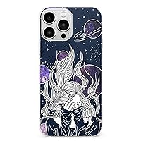 iPhone 13 Galaxy Image Phone Case Case for iPhone 13 Series, Shockproof Protective Phone Case Slim Thin Fit Cover Compatible with iPhone, iPhone13 Pro