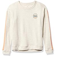 Billabong Girls' Cali Bear Sweatshirt, Ice Athletic Grey, XX-Small