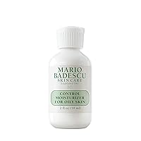 Mario Badescu Control Face Moisturizer for Women and Men with Matte Finish, Ideal Facial Moisturizer for Oily or Sensitive Skin, Lightweight and Non-Greasy Moisturizer Face Cream, 2 Fl Oz