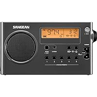 Sangean SG-106 Digital Tuning Portable Radio Black