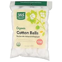 365 by Whole Foods Market, Cotton Balls Organic, 100 Count