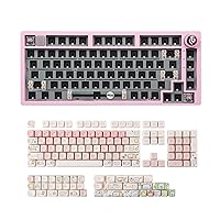 EPOMAKER x LEOBOG Hi75 Aluminum Alloy Wired Gaming Keyboard Barebones, 75% Gasket-Mounted RGB Creamy Keyboard, Hot-swap Custom Mechanical Keyboard, with Mode-Switching Knob, NKRO for Win/Mac