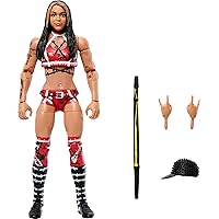 WWE Elite Action Figure & Accessories, 6-inch Collectible Cora Jade with 25 Articulation Points, Life-Like Look & Swappable Hands