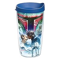 Tervis Star Wars Empire 40th Anniversary Collage Made in USA Double Walled Insulated Tumbler Travel Cup Keeps Drinks Cold & Hot, 16oz, Classic