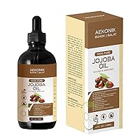 Organic Cold Pressed Jojoba Oil - Essential Jojoba Oil for Face - Moisturising Oil For Hair and Body Care - Non GMO Vegan and Cruelty Free - 4Oz of Jojoba Oil For a Better Skin Care