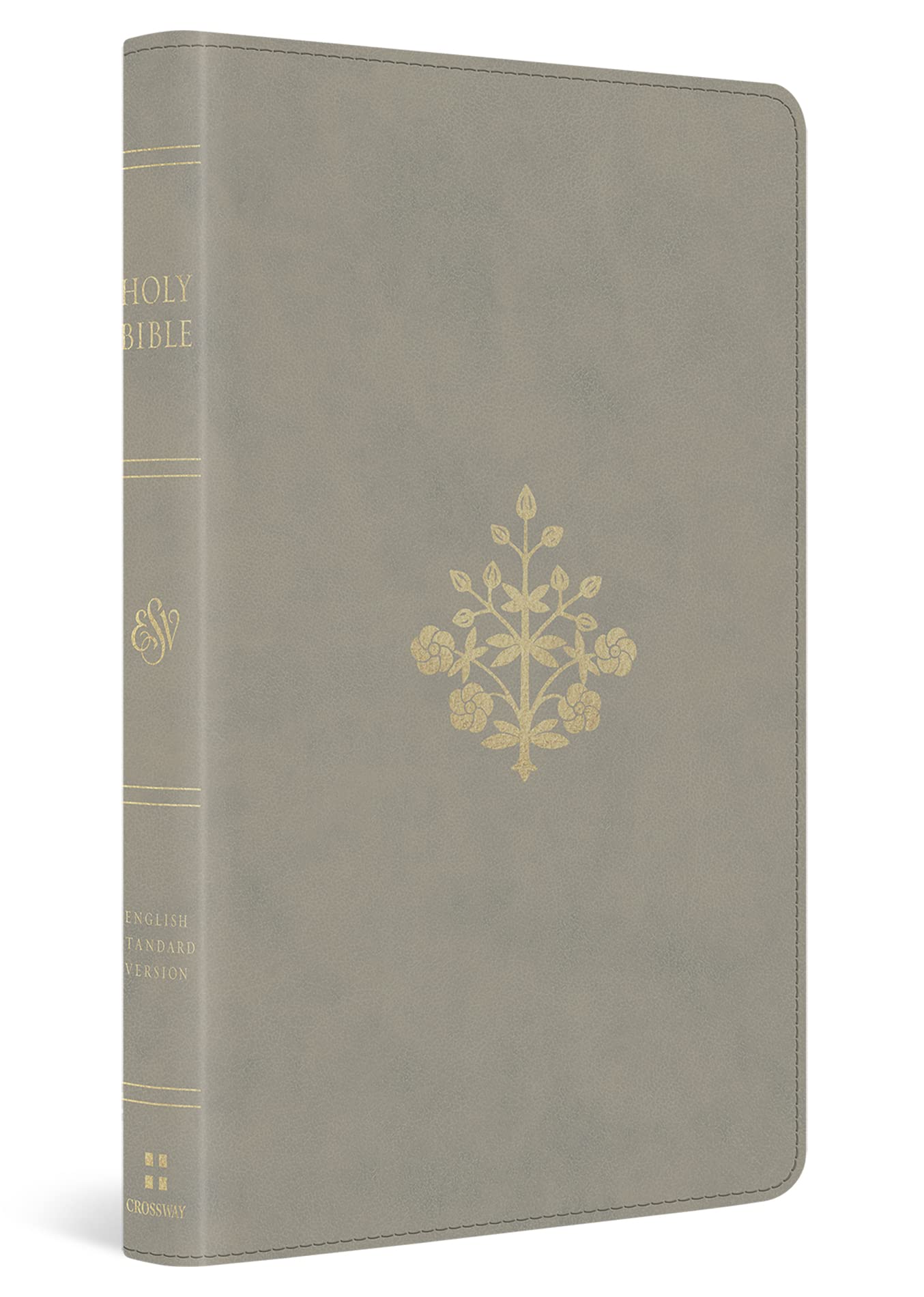 ESV Thinline Bible (TruTone, Stone, Branch Design)