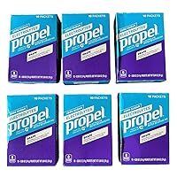 Propel Zero Powder Packets Grape, 10-Count (Pack of 6)