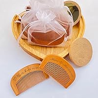 Personalized Hair Combs Wedding Favors and Gifts Custom Name Engraved Wood Comb Wedding Souvenir Wooden Pocket Combs (100pcs)