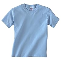 Gildan Youth Heavy Cotton T-Shirt 5000B - Light Blue_XL
