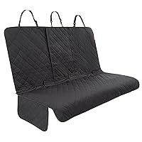 Lusso Gear Dog Car Seat Cover for Back Seat, Premium Edition - 100% Waterproof - Protects from Scratches, Shedding, Mud, More - Non-Slip Cover Stays Securely in Place, Fits Your Car, Truck, SUV