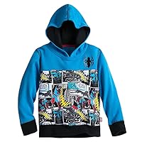 Marvel Spider-Man Hooded Sweatshirt for Boys Blue