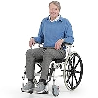 OasisSpace Shower Wheelchair with Commode 400LB, Rolling Shower Chair, Manual Wheelchair Self-Propelled with Swing-Away Footrest and Flip-Back Arm, Transport Commode Potty Chair (FSA or HSA Eligible)