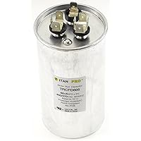 Titan TRCFD605 Dual Rated Motor Run Capacitor Round MFD 60/5 Volts 440/370