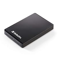 Verbatim 256GB Vx460 External SSD USB 3.1 Gen 1 – Black (70382)