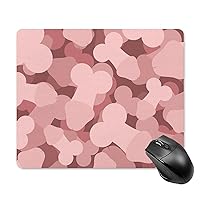 Cute Penis Durable Mouse Pad Fashion Non-Slip Waterproof Gaming Mouse Mat Unisex Home Office 18 * 22cm