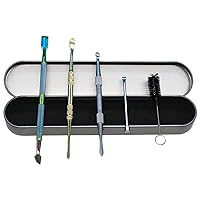 Stainless Steel Rainbow Gold Wax Carving Tools Set