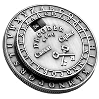 Caesar Cipher Medallion Original