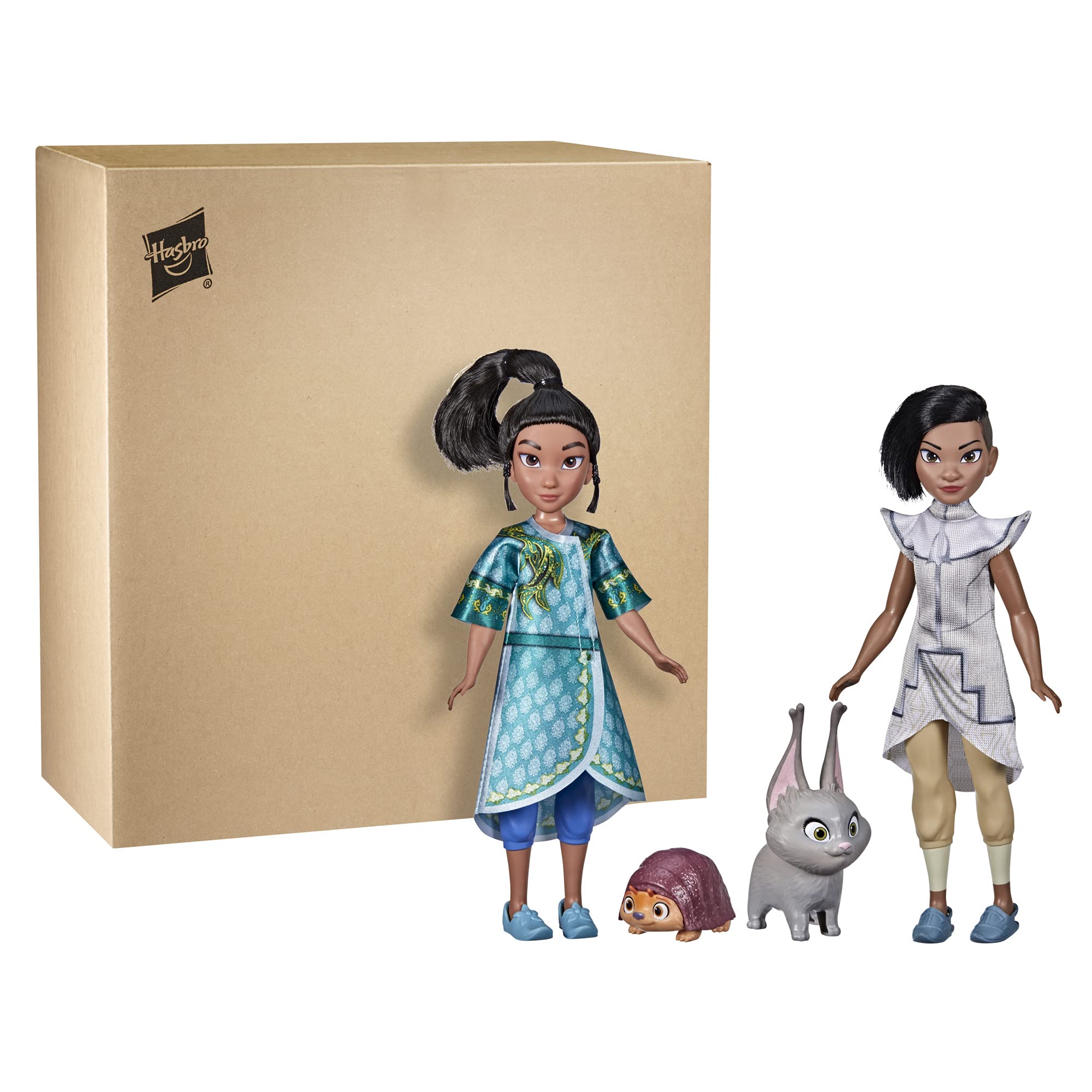 Disney Princess Raya and The Last Dragon Young Raya and Namaari Fashion Dolls 2-Pack, Fashion Doll Clothes, Toy for Kids 3 and up (Pack of 1)