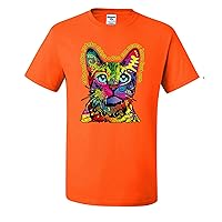 Animal Lover Cats are Like Potato Chips Colorful Rainbow Catmens T-Shirts