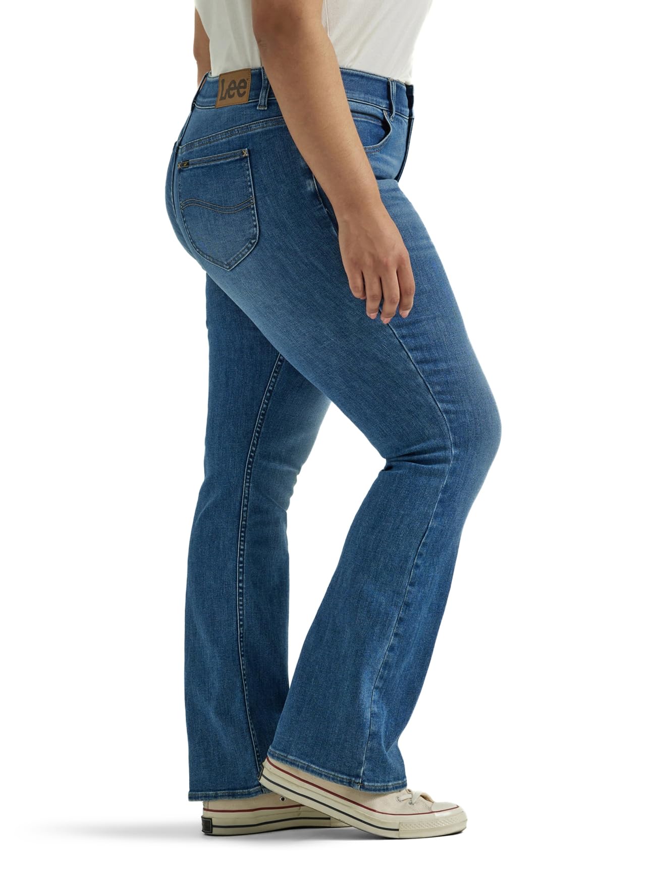 Lee Women's Plus Size Ultra Lux Comfort with Flex Motion Bootcut Jean